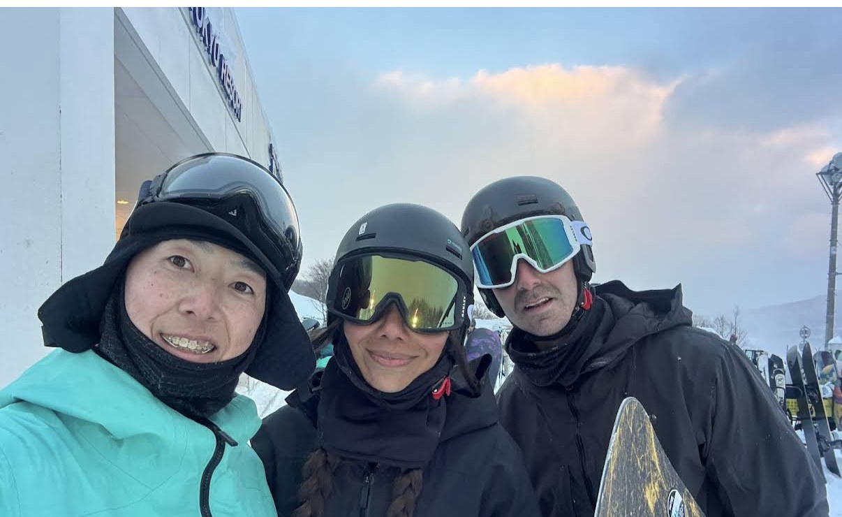 Bree Ah Chee lesson with Yuki in Niseko